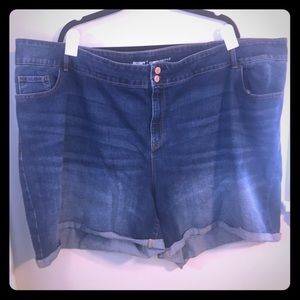 Old Navy curvy high waist jean shorts